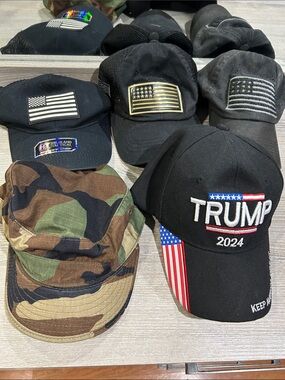 2024 Black Embroidered Baseball Cap - Men Accessories